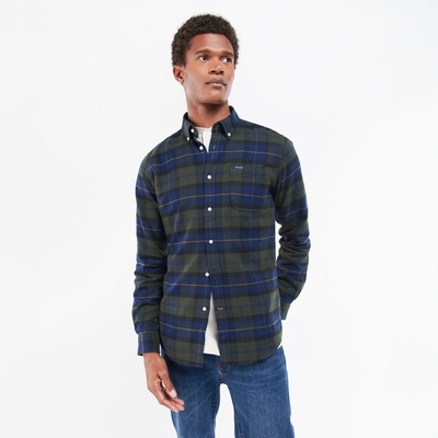 Barbour Kyeloch tailored shirt olive night