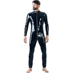 Black Level Черен гащеризон Black Imitation, M