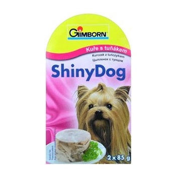 ShinyDog Adult kuracie a tuniak 8 x 2 x 85 g