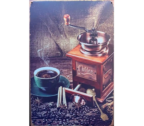Ceduľa Mlynček Coffee