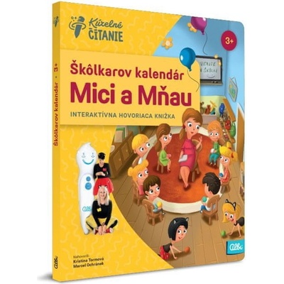 Albi Kúzelné čítanie Kniha Škôlkarov kalendár Mici a Mňau