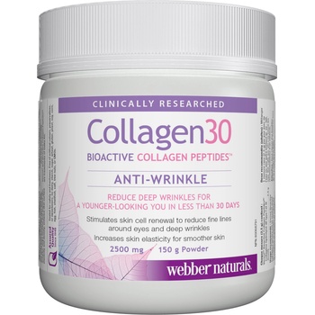 Webber Naturals Collagen30 Bioactive Collagen Peptides, 2500 mg, 150 g, Webber Naturals