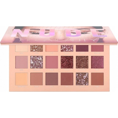 Huda Beauty Naughty Nude Eyeshadow Palette paletka očných tieňov 16,8 g
