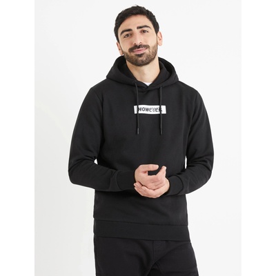 Celio Черен мъжки суитчър с качулка Celio Vetype Celio | Cheren | МЪЖЕ | S