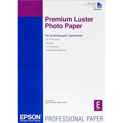 Epson A2, 250 g/m2, 25 listů