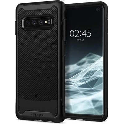 Spigen Hybrid NX Case - хибриден кейс с висока степен на защита за Samsung Galaxy S10 (черен)