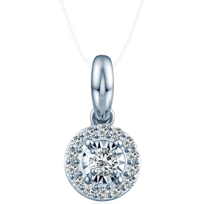 SAVICKI Висулка Savicki: бяло злато, диаманти