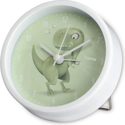 Hama Детски стенен часовник HAMA "Happy Dino", тих (HAMA-186431)