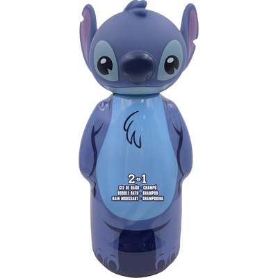 Disney Stitch šampon a pěna do koupele 2 v 1 pro děti 300 ml