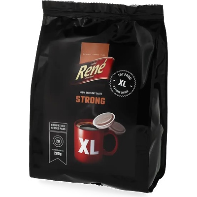 Café René | Strong - 20 монодози за Senseo
