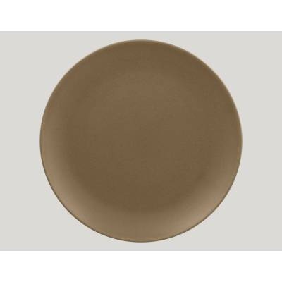 RAK Porcelain Genesis talíř mělký 31 cm hnědá RAK-GNNNPR31CR