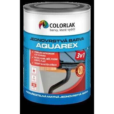 Colorlak Aquarex V2115 jednovrstvová farba 2v1 4L RAL 9016 dopravná biela