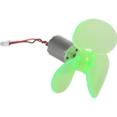 KUONGSHUN ELECTRONICS 90 mm veľký trojkrídlový mikro veterný generátor
