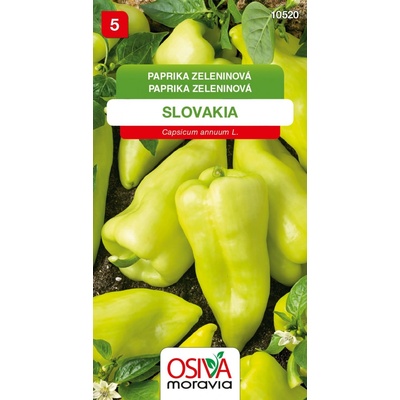Paprika zeleninová - sladká - Slovakia