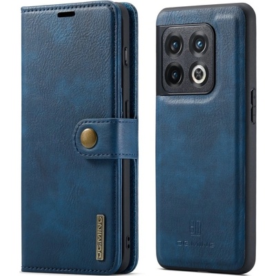 DG.MING Peňaženkové 2v1 OnePlus 10 Pro 5G modré