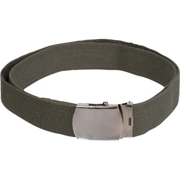 Opasok Mil-tec US so striebornou sponou oliv