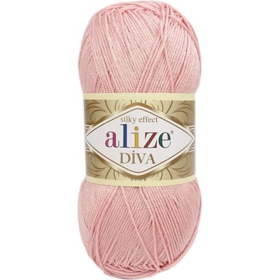 Alize Diva 363 baby púdrovo ružová