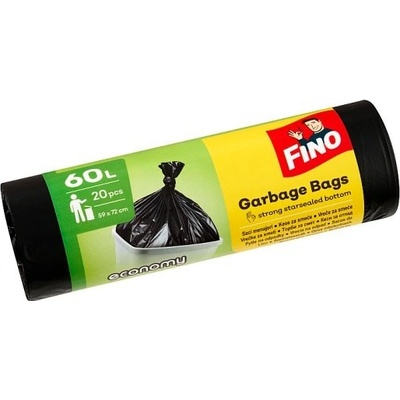 Fino Pytel Economy 60 l 13µm 20ks černý