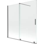 Mexen Velar душ кабина 2-крила плъзгаща се 160 x 150 см, прозрачна, gun metal - 896-160-000-01-95 (896-160-000-01-95)