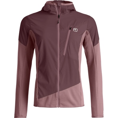 Ortovox Дамско вълнено яке Ortovox Women's Trace Hybrid Jacket Windproof jacket - Chestnut - размер L (105-7301-0114)