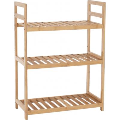 KONDELA Fiore Typ 1 policový regál bambus 34485 53 cm x 26 cm x 71 cm