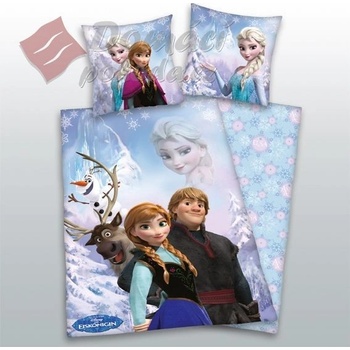 Herding povlečení Ledové království Frozen Anna a Elsa bavlna 140x200 70x80