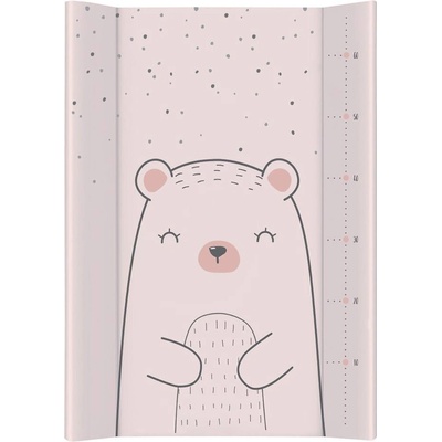 KikkaBoo Мека PVC подложка за повиване 80х50см Bear with me Pink (31108060047)