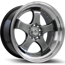 Forzza Flamber 9,5x18 5x120 ET20 hyper black/lip machined