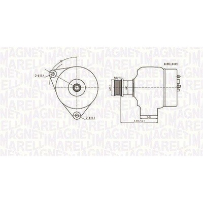 Generátor MAGNETI MARELLI 063731138010