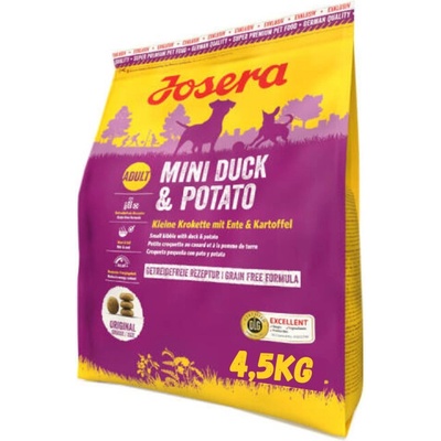 Josera Mini Duck & Potato 4,5 kg