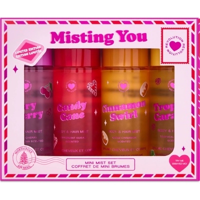 Revolution Beauty I Heart Revolution Misting You Mini Body Mist Set
