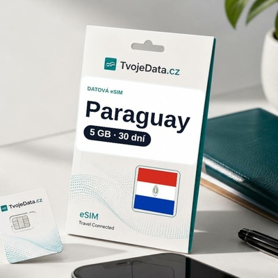 eSIM Paraguay 5 GB / 29 dní - Paraguay EFA941