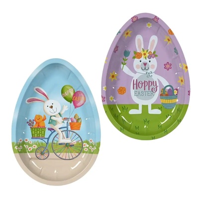 Великденско плато за сервиране от метал (К87060)