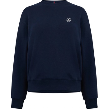 Tommy Hilfiger Блуза Tommy Hilfiger Women's Script Crew Sweatshirt - Dark N Navy