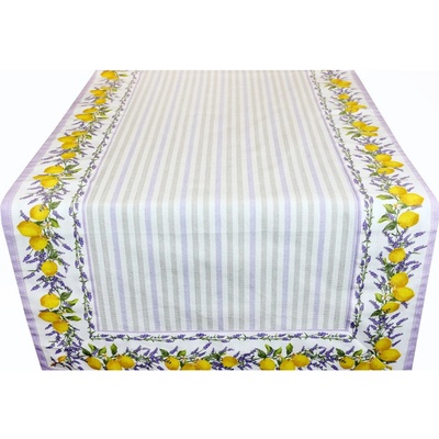 Mondo Běhoun Citrony a levandule 40x140 cm