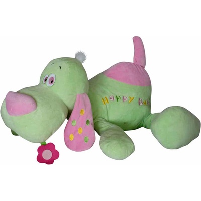 Амек Тойс Плюшена играчка Амек Тойс - Легнало куче, зелено, 65 cm (040248-1)