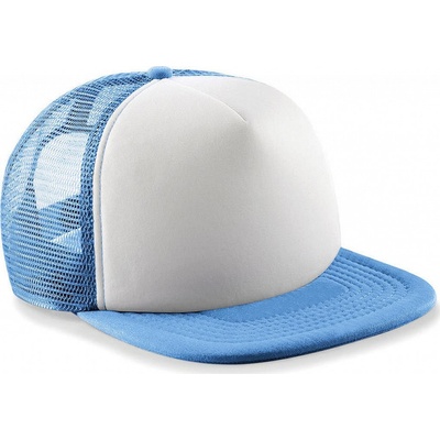 Beechfield Vintage Snapback Trucker Sky Blue/White