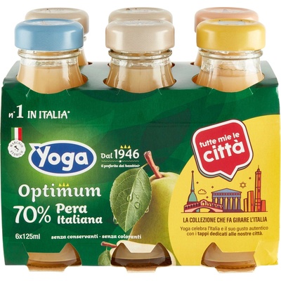 YOGA spa Yoga Pera 70% hruškový džus 6 x 20 cl