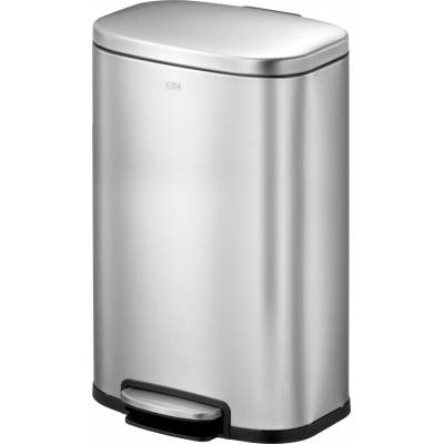 EKO-Europe EKO Кош за разделно събиране на отпадъци с педал OLI - CUBE - 2 х 20 литра - мат (EKO 823640 - Matt s/s)