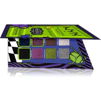 NYX Cosmetics Beetlejuice Shadow Palette палитра сенки за очи 8 броя 8x0, 8 гр