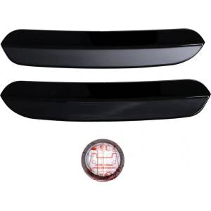  Спойлер антикрило universal / Addition to Volkswagen Golf 6 (2008-2013) Otr Style - 2бр. Добавки - черен гланц (A-UNIVERSAL-018)