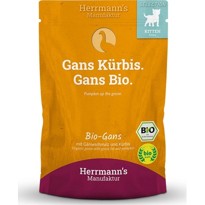 Herrmann's Bio Husí maso s dýní 100 g
