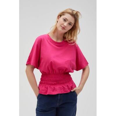 Moodo Фуксия дамска тениска Moodo Moodo | Rozov | ЖЕНИ | XS