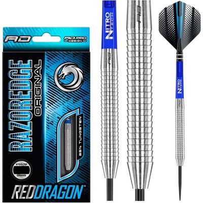 Sada steel šípok Red Dragon Razor Edge 33g, 85% wolfram