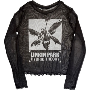 Linkin Park Hybrid Theory Crop Top Black L Дамски (LPMCT12LB03)