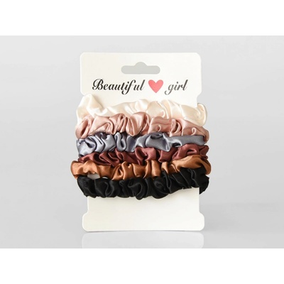 XPOSE® Gumičky do vlasů 6ks - mix barev, Satén – Hledejceny.cz