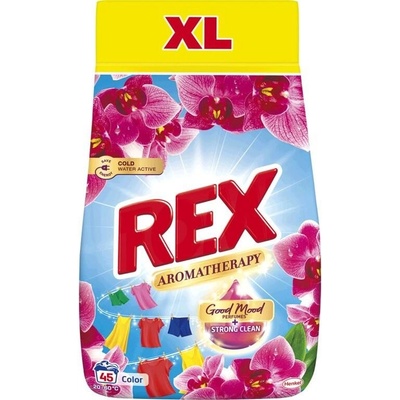Rex prací prášek Aromatherapy Orchid Color 45 PD 2,475 kg