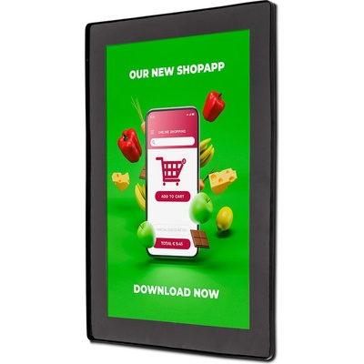 Jansen Display Magnetický plakátový rám Slim A4 černý 235 x 322 mm
