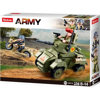 Sluban B0709 Army vojenský tank 182 ks