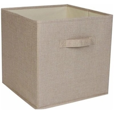 Compactor Skladací úložný box do police Sandy 31 x 31 x 31 cm béžová